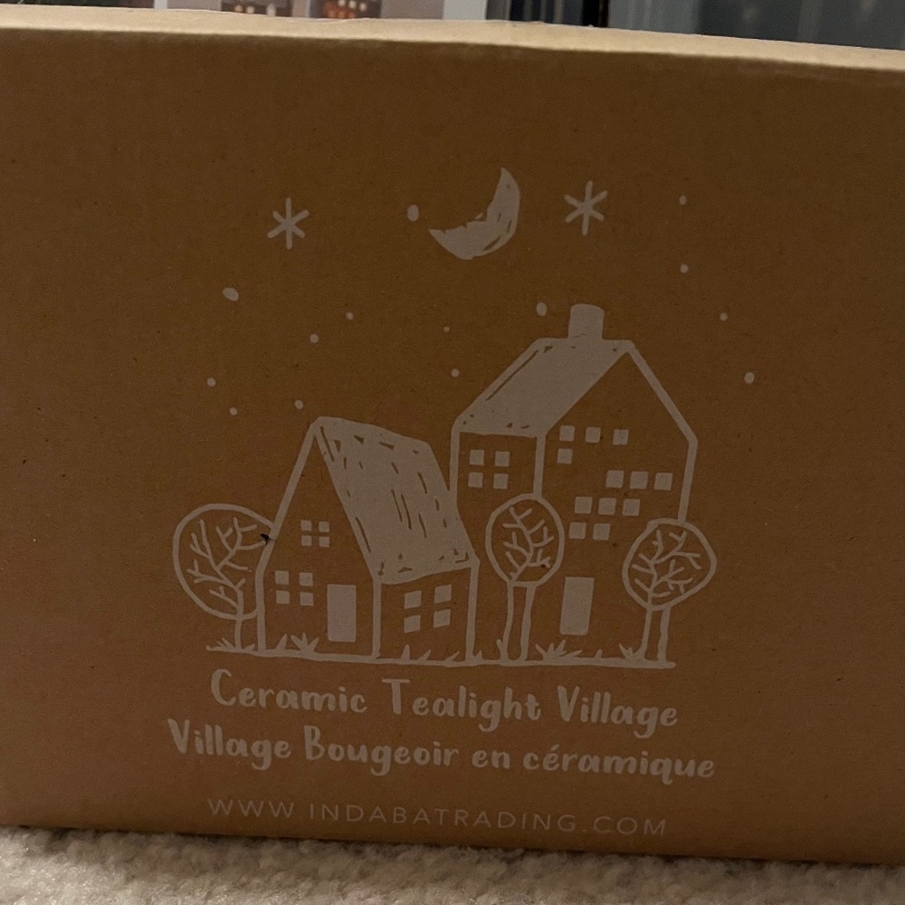 Ceramic Tealight Village
